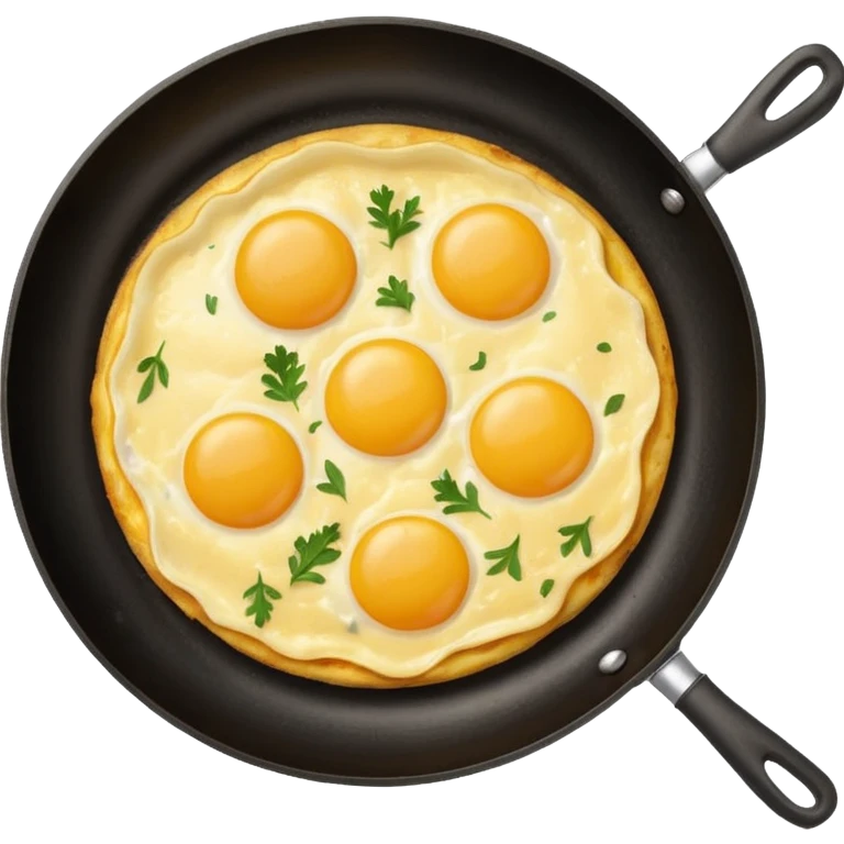 omlette on frying pan emoji