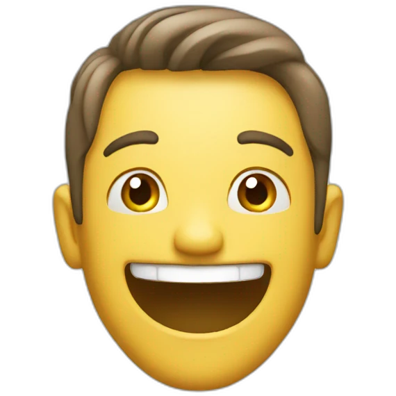 Man winner happy emoji