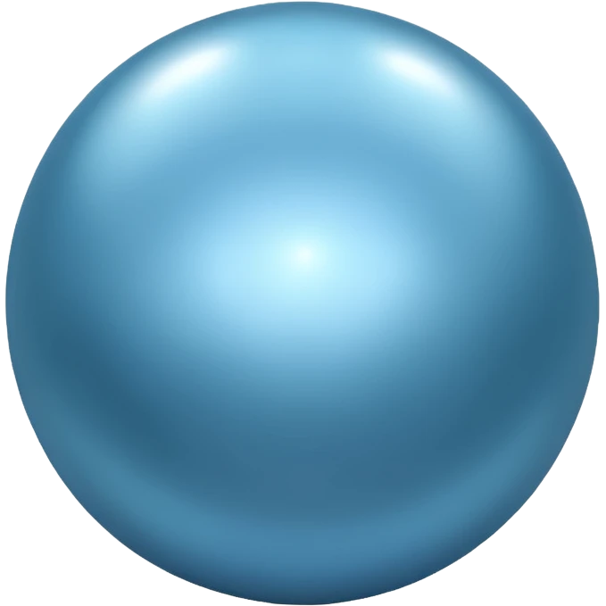 ai agent light blue metalic emoji