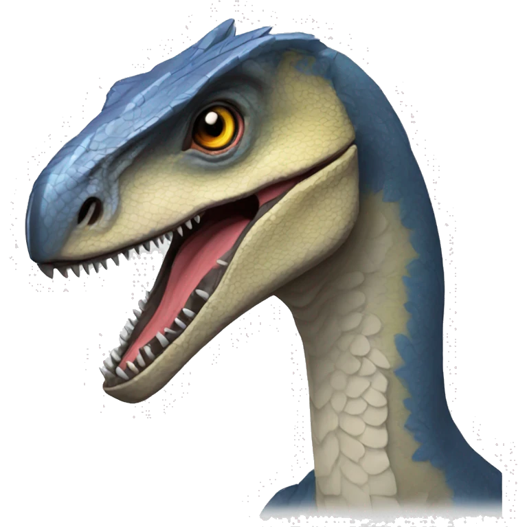 Futuristic Velociraptor-Fakémon emoji