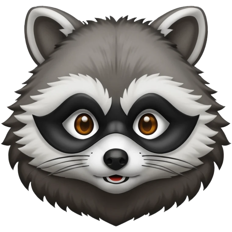 Raccoon emoji