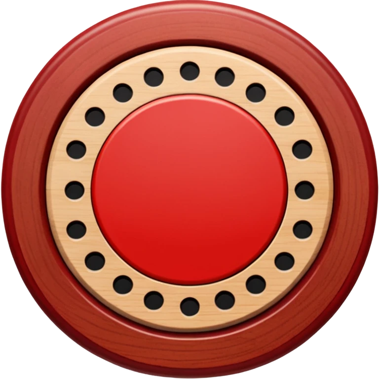 Xiangqi chess circle piece, general piece emoji