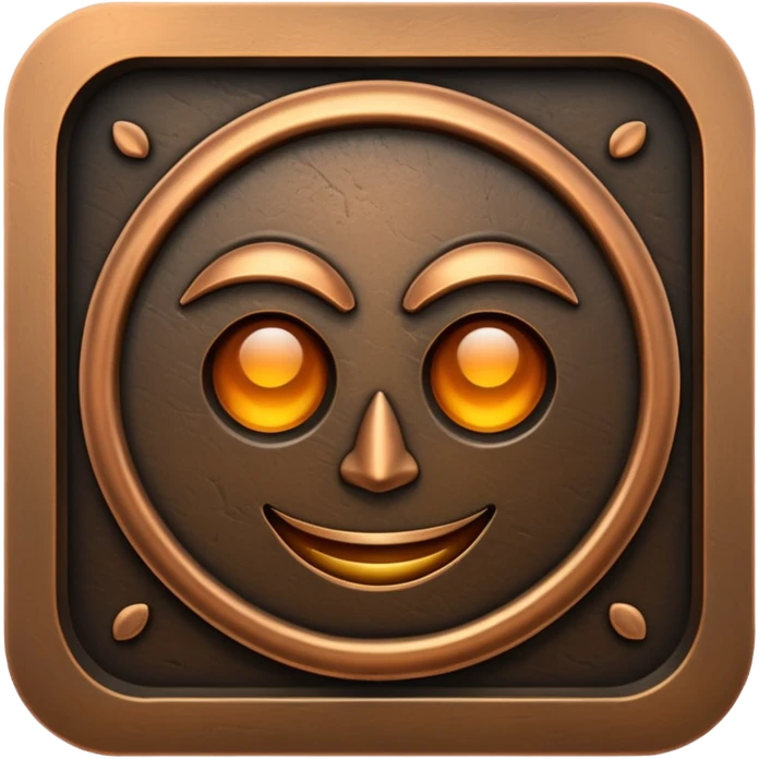 create the dark souls 1 darksign without colors, just the relief emoji