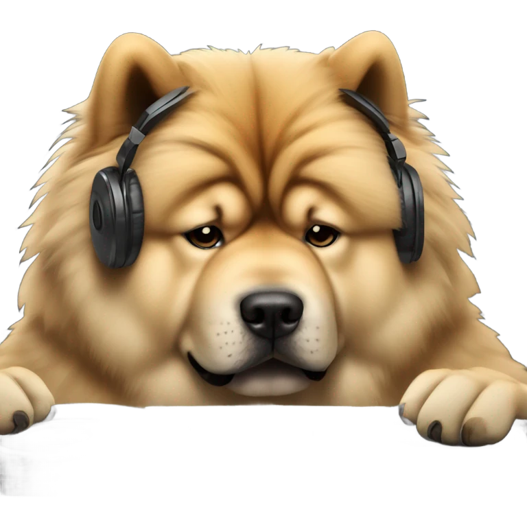 Chow chow djing  emoji