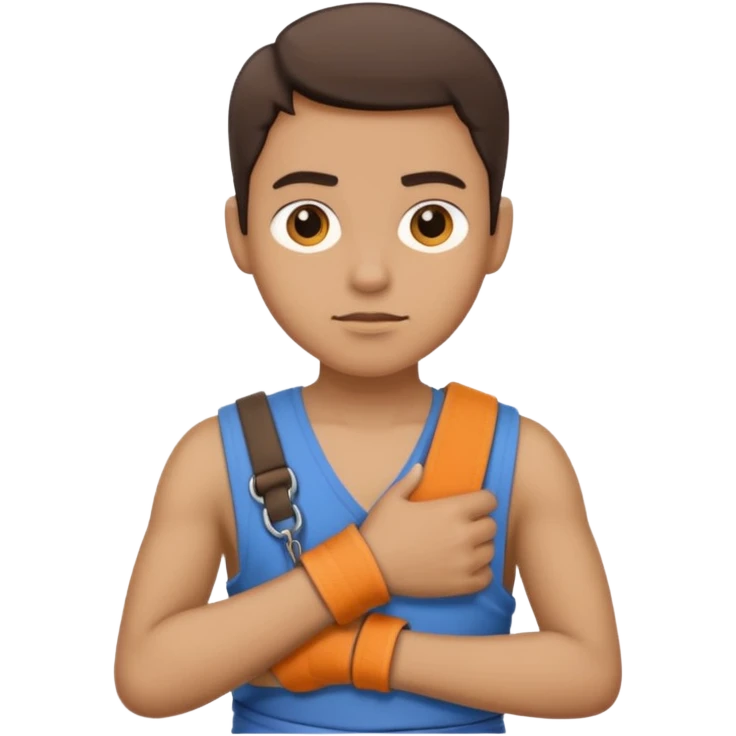 I want an emoji of someone with their right arm in a sling emoji