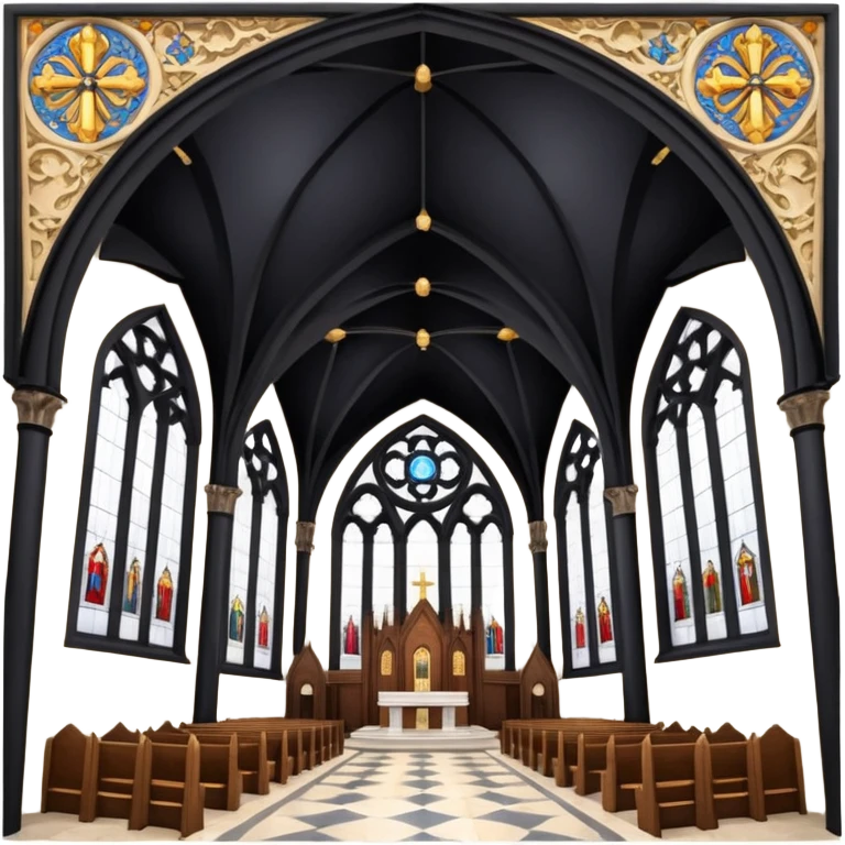interior of a church emoji