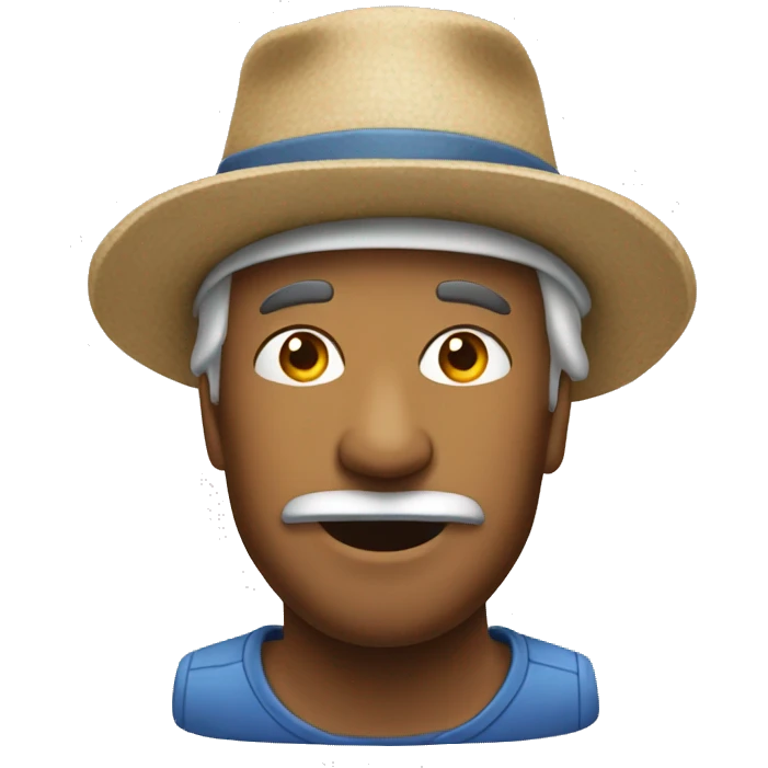Iighthouse with a hat on  emoji