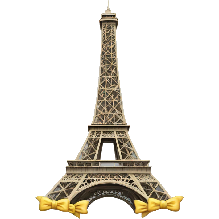 Effiel Tower with Bow  emoji