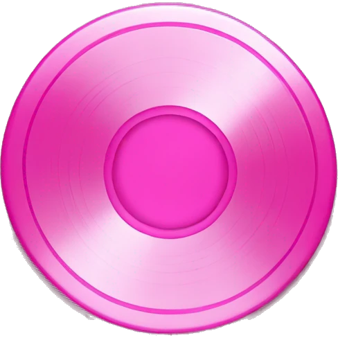 pink music disk emoji