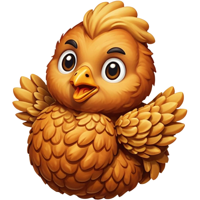 fried chicken emoji