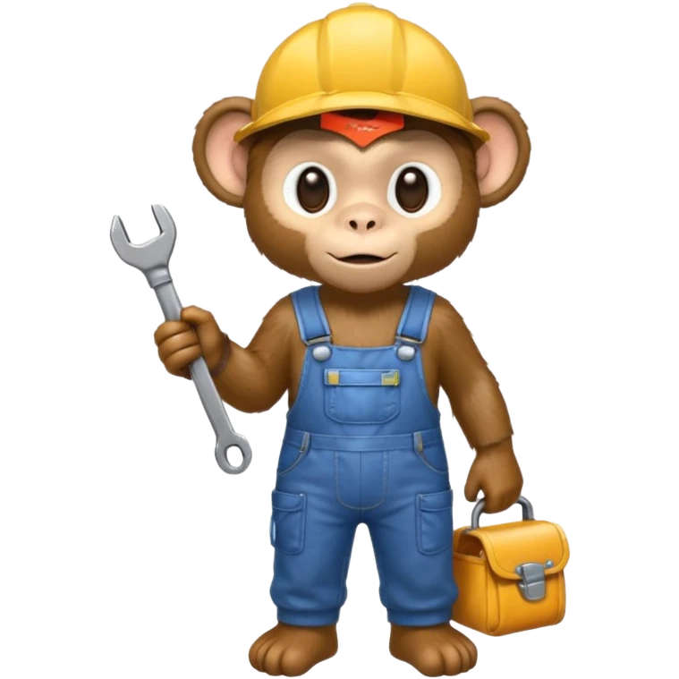monkey mechanic  emoji