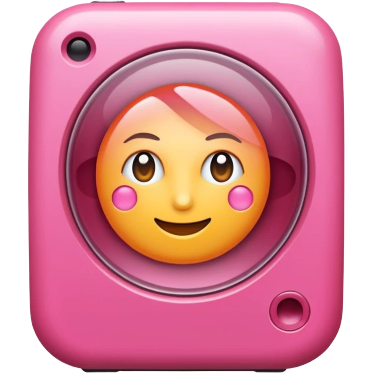 Impresora rosada  emoji