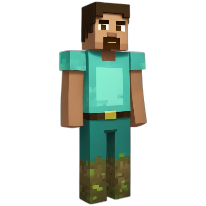 Personnage Minecraft emoji