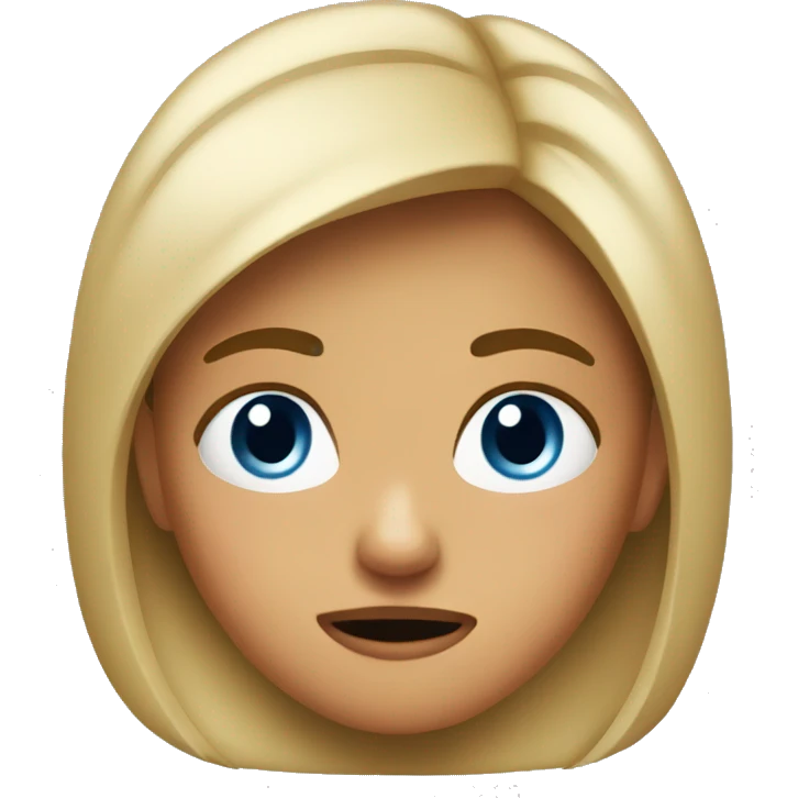 girl looking dumbfounded emoji