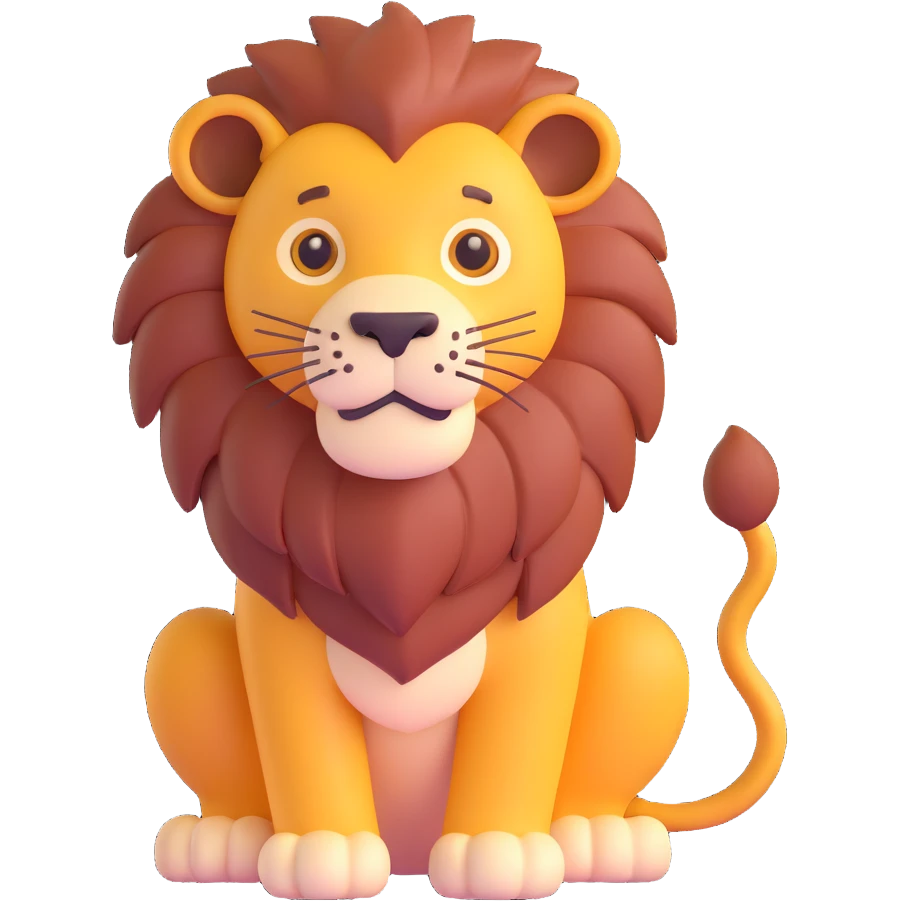 Lion emoji