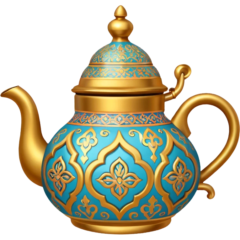 moroccan style teapot emoji