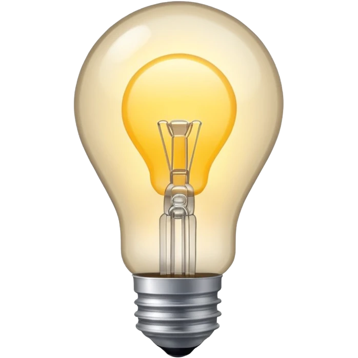 bulb light emoji