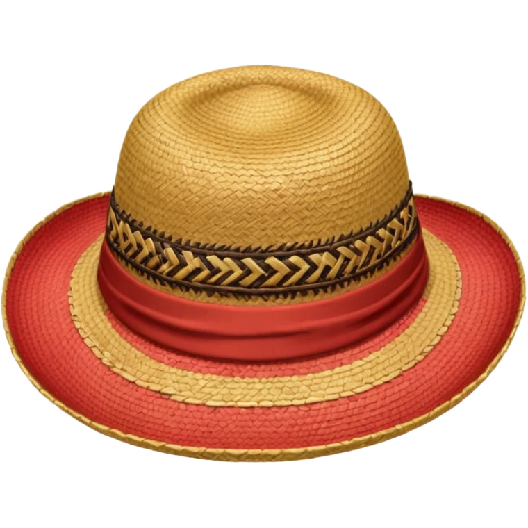 Give luffy straw hat emoji emoji