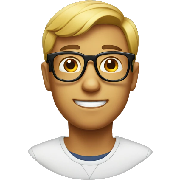 nerd with glasses emoji