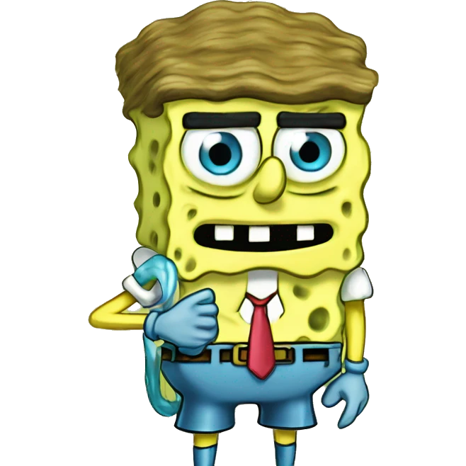 Spongebob squarepants emoji