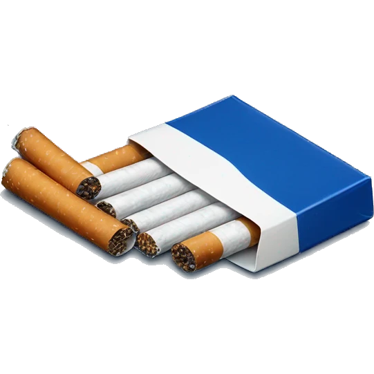 dark blue pack of cigarettes emoji