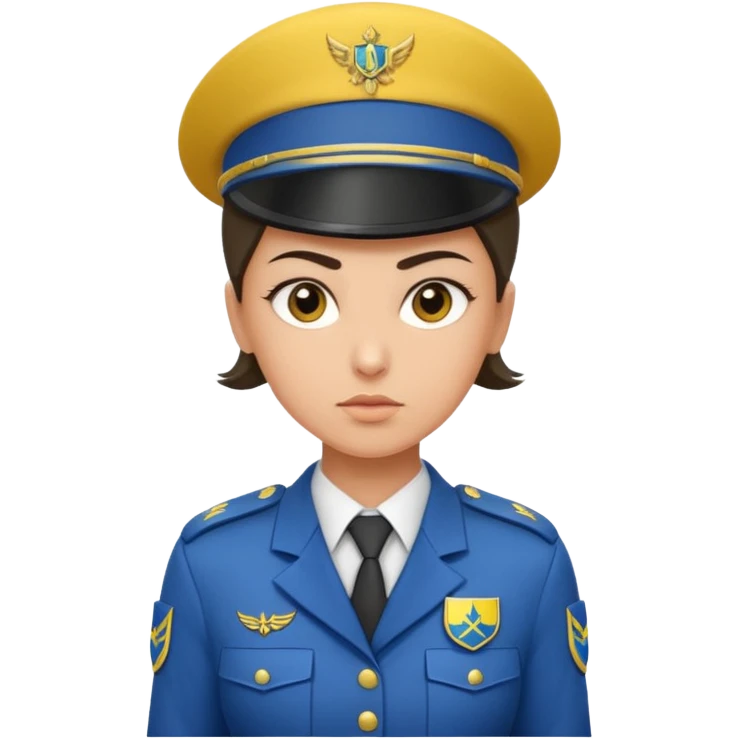 Ukrainian intelligante agency warrior emoji