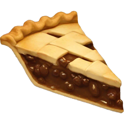 Piece of pie emoji