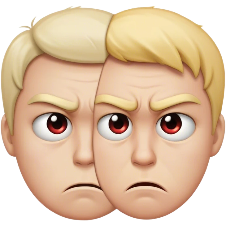 🥺+😠 emoji