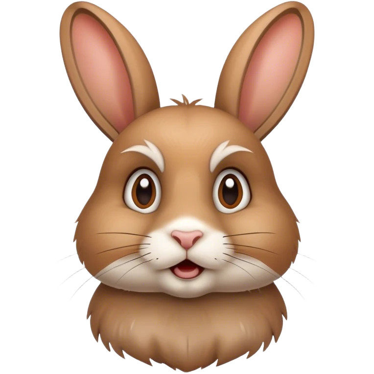 confused rabbit  emoji