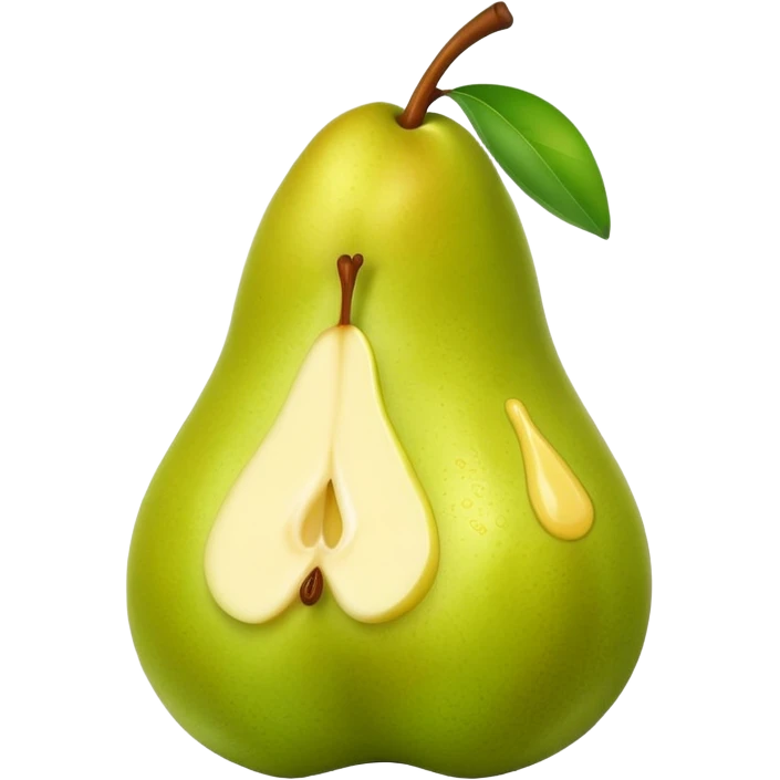 Birne mit Butter emoji