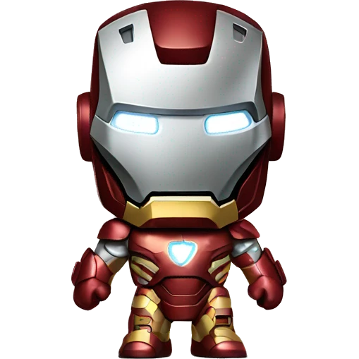 Iron man with bow  emoji