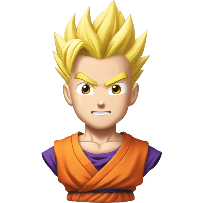 Gohan from dragon ball z emoji