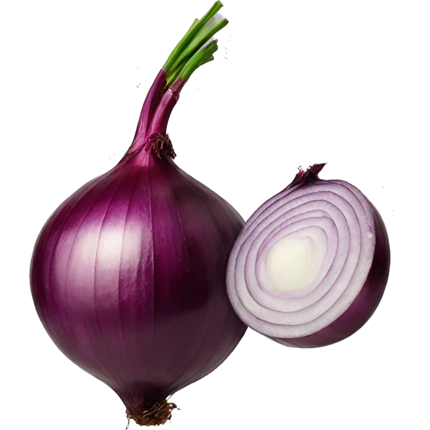 Red onion emoji