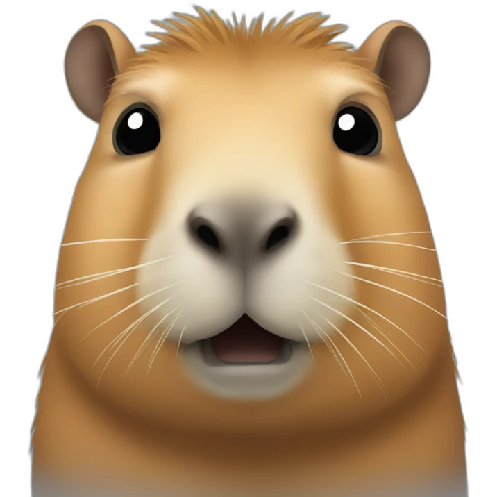 Capybara emoji