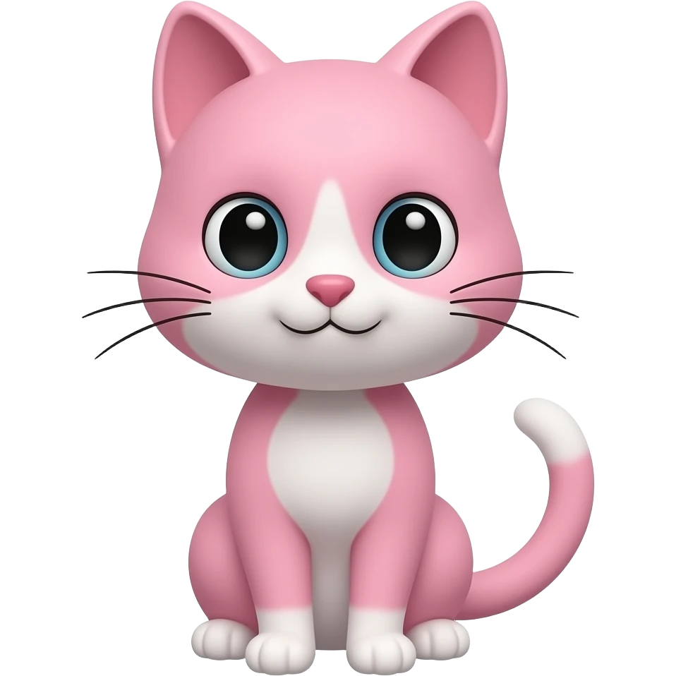 pink kitty emoji
