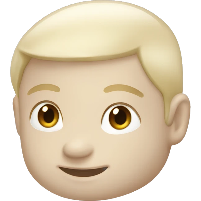 Cream colored air pod max emoji