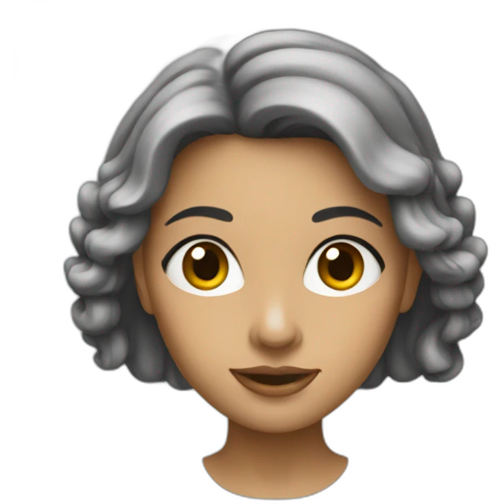 Tête de femme emoji