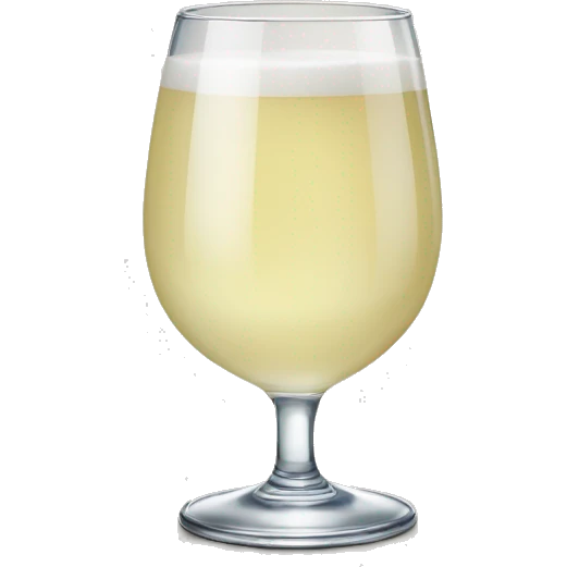 Glass of pastis emoji