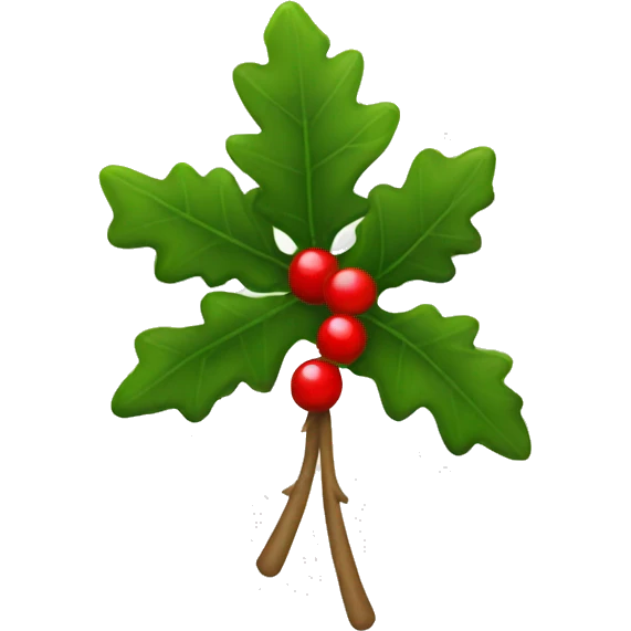 Mistletoe emoji