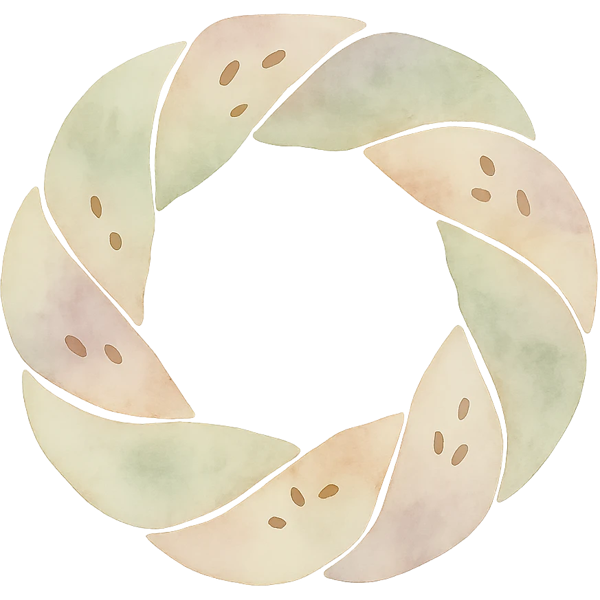simit, watercolor illustration, soft colors, no background emoji
