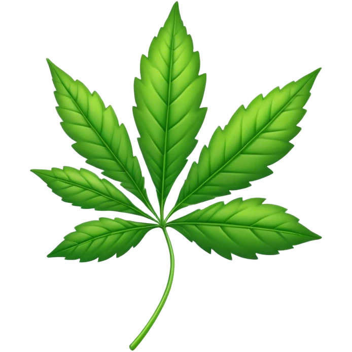 Weed leaf emoji