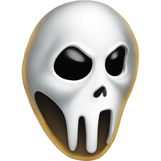 Ghostface emoji