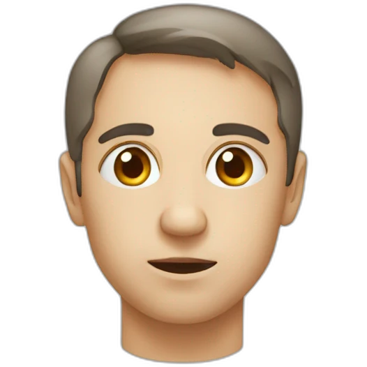 An optométriste with a strabismus emoji