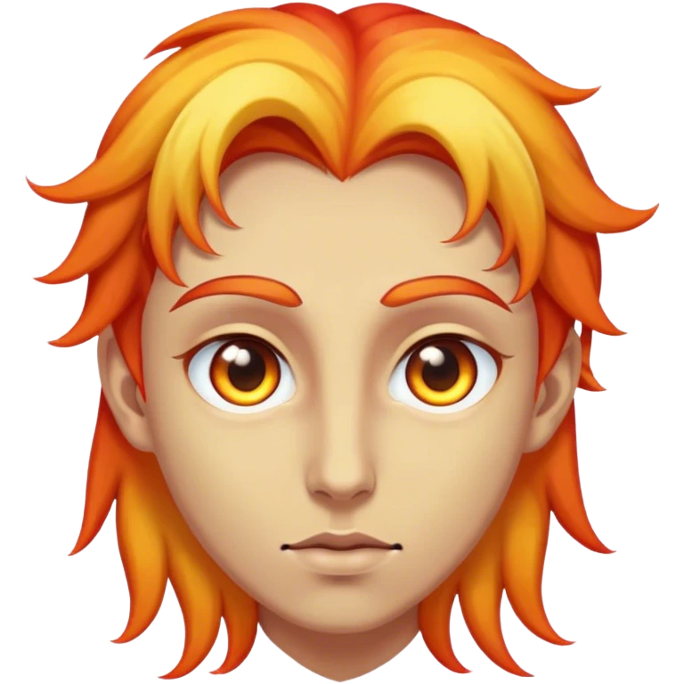 耳圈染 長臉 鳳眼 emoji