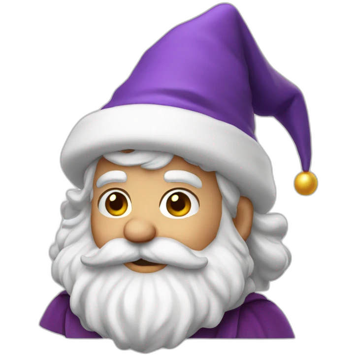 wizard santa emoji