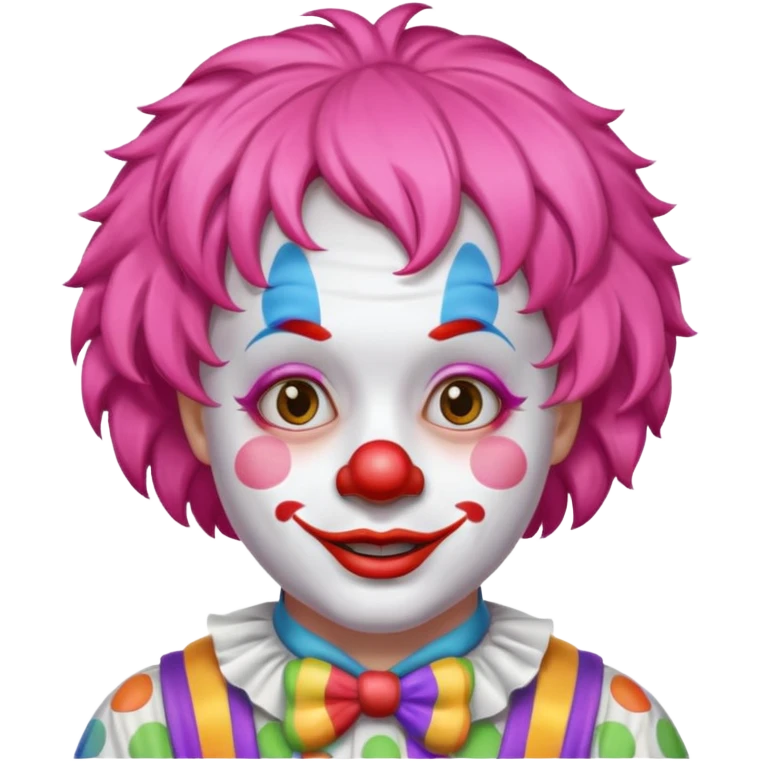 clown friendly sweet emoji