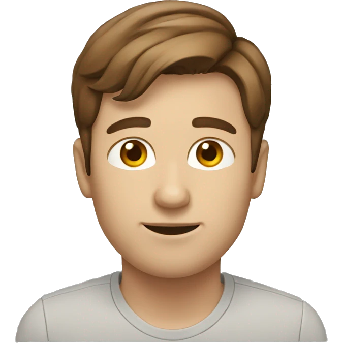 The guy with short brown hair is a programmer emoji