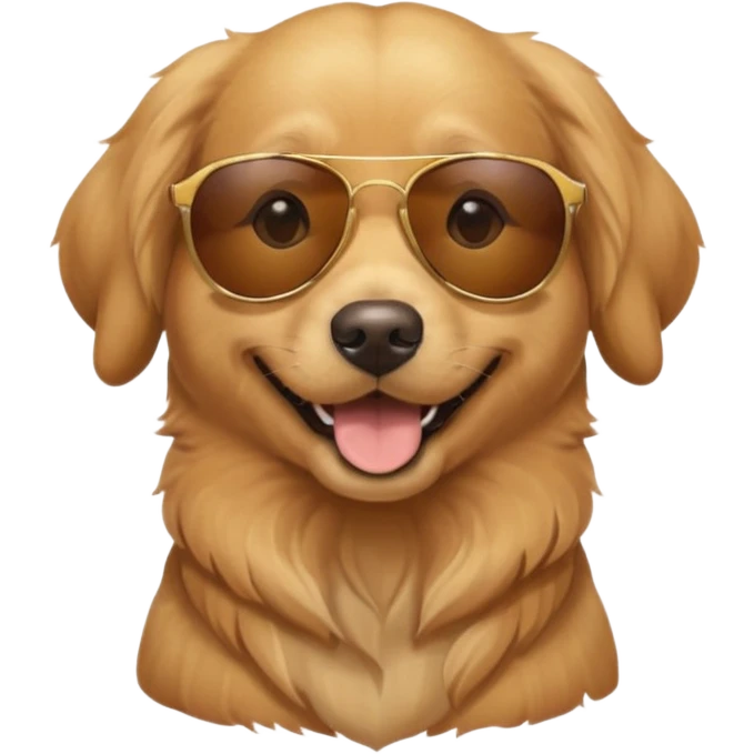 Dog wearing Sunglasses emoji