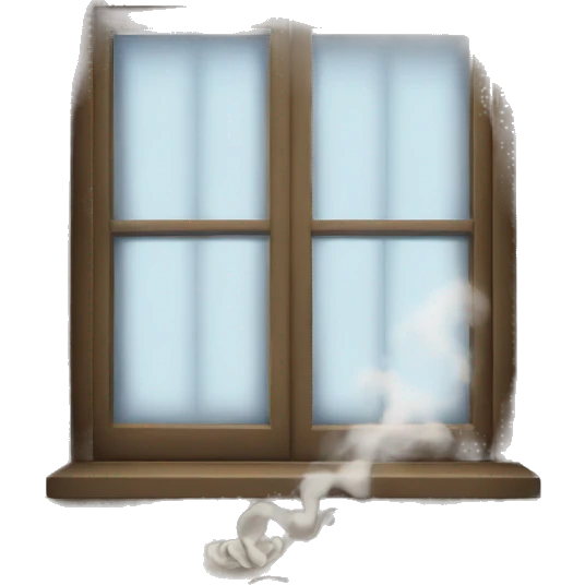 Window that is smoking  emoji