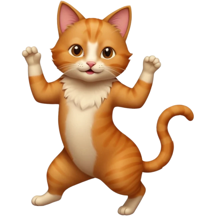 Dancing cat emoji
